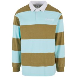 Karl Kani Tricou albastru deschis / oliv / alb