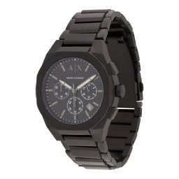ARMANI EXCHANGE Ceas analogic alb kitt / negru / alb