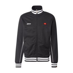 ELLESSE Hanorac 'Milan' negru / alb