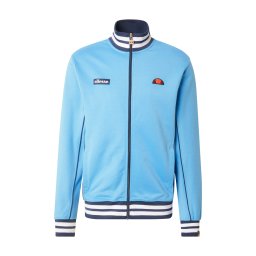 ELLESSE Hanorac 'Milan' bleumarin / albastru deschis / alb
