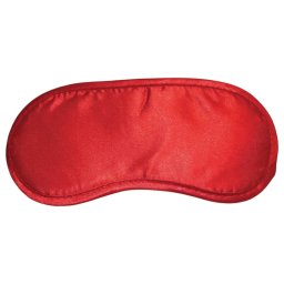 S&M - mască de satin pentru ochi (roșu)