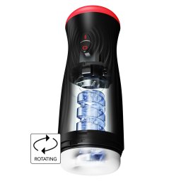 Hidden Desire Fusion Vortex Thrust Masturbator Black