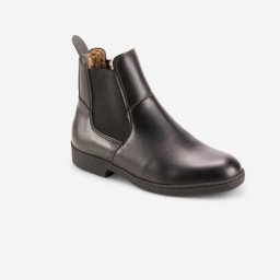 Ghete călduroase Echitaţie 500 WARM Negru Adulţi