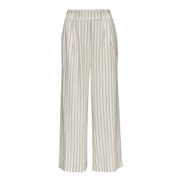 LASCANA Pantaloni cutați crem / negru
