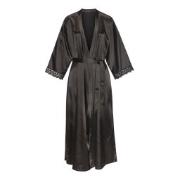 LASCANA Halat pentru dimineață negru