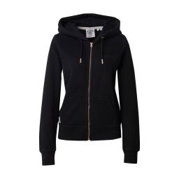 Superdry Hanorac 'ESSENTIAL' negru