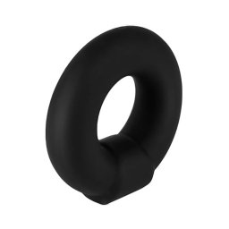 SuperLove Premium Thick Silicone Erection Cock Ring Black