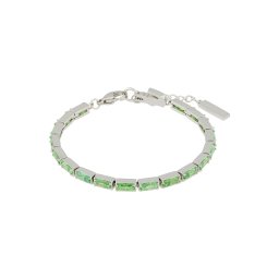 LACOSTE Brățară 'Duchess' verde / argintiu