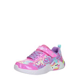 SKECHERS Sneaker 'UNICORN DREAMS' albastru aqua / galben / mov lavandă / roz