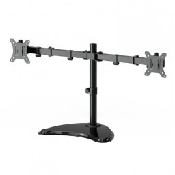 GEMBIRD MS-D2ST-02 Kétmonitoros desktop stand 13"-32” negru