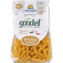Fusilli din porumb cu quinoa, fara gluten bio 250g