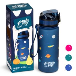 Klarstein Wakaba, sticlă de băut, 400 ml, Tritan, fără BPA (8071B-navyspace)