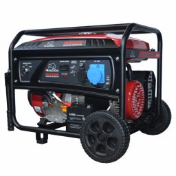 Generator de curent benzina BISONTE SK5500E monofazat AVR 5,5 kW pornire electrica