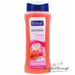 Gel de dus si sampon 2in1 Sensual Care Elina Med 300ml