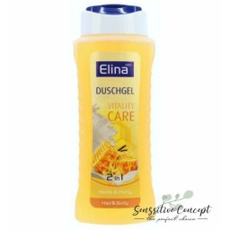 Gel de dus si sampon 2in1 Vitality Care Elina Med 300ml