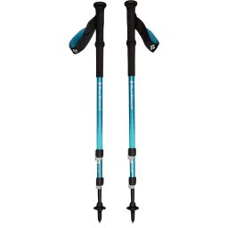 Black Diamond Trekking Poles Trail Back Fitness Equipment (1 Pair, 100 to 140 cm, Creek Blue)
