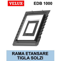 Rama etansare fereastra mansarda tigla solzi VELUX EDB 1000