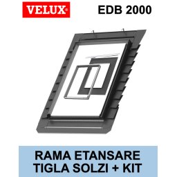 Rama etansare fereastra mansarda tigla solzi VELUX EDB 2000