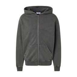 DAN FOX APPAREL Hanorac 'Essential' gri metalic