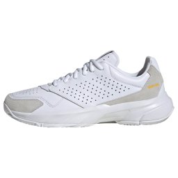 ADIDAS PERFORMANCE Pantofi sport 'Courtjam Control 3 Premium' galben auriu / gri taupe / alb