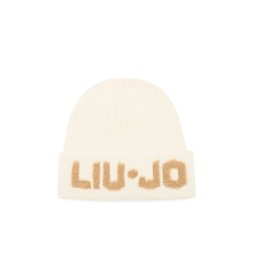 Liu Jo Căciulă maro deschis / alb lână