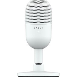 Microfon Razer Seiren V3 Mini White USB, frecventa raspuns 20 Hz - 20000 Hz, sensibilitate 110 dB (THD > 1% at 1 kHz), alb