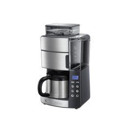 Cafetiera Grind & Brew Thermal 25620-56 1000W 1.25L 250g Rasnita ajustabila Selector aroma Inox / Negru
