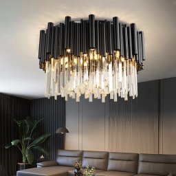Plafoniera Dynasty Black 500