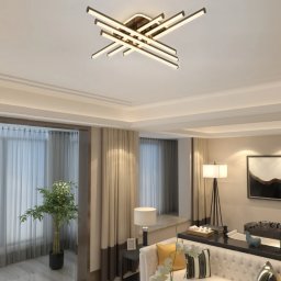 Lustra LED Living 103W Zig Zag Vision Maro 7