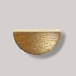 Maner Mobila Oval Auriu