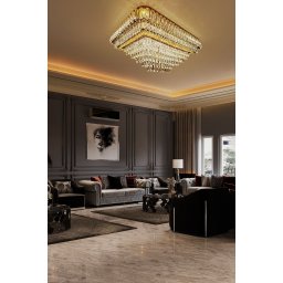Plafoniera LED 360W Golden Haven, Telecomanda