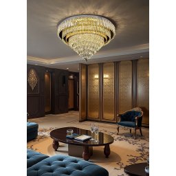 Plafoniera LED 288W Golden Haven 80 Round, Telecomanda