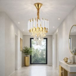 Candelabru Bohemian White 300