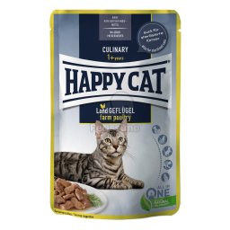 Hrană umedă Happy Cat Culinary Land Geflügel - Pasăre 6 x 85 g