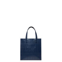 TED BAKER Geantă Croccon Croc Effect Large Icon 281631 navy