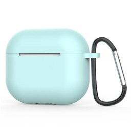 Carcasa Techsuit pentru Apple AirPods 4 Turcoaz Deschis