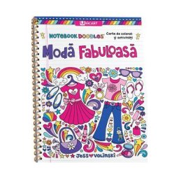 Moda fabuloasa. Carte de colorat si activitati - Jess Volinski