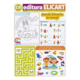 Jocul vacantei. Exercitii distractive de vacanta - Clasa pregatitoare