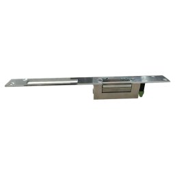 Electromagnet de toc fail-locked cu contact de monitorizare, 12V DC, 2500N, placa lunga, ASSA ABLOY YB17-12D-LR