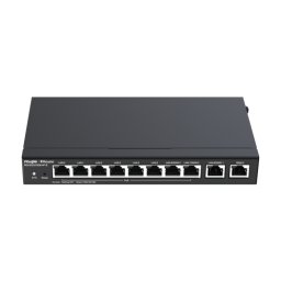 Router 8 x RJ45 1G PoE, 2 x RJ45 1G, Buget PoE 110W, Multi-WAN, Cloud Management - Ruijie RG-EG310GH-P-E