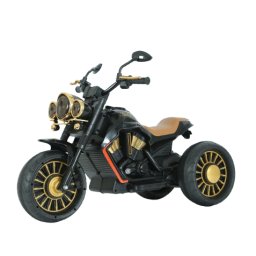 Motocicleta electrica cu 3 roti, Telecomanda, Kinderauto Jocker 70W premium, negru