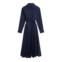 TED BAKER Rochie Ellisia Wrap Midi 281406 navy