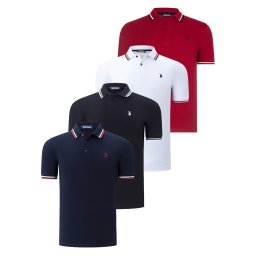Tricou polo barbati dewberry