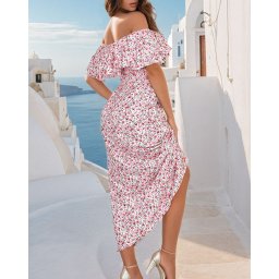 Resti Women's midi dress a'la hiszpanka