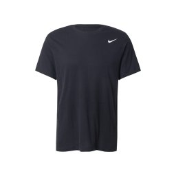 NIKE Tricou funcțional negru / alb