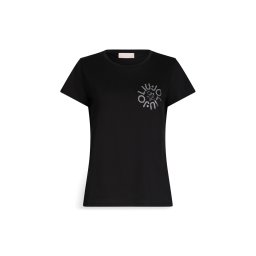 Liu Jo Tricou negru / transparent