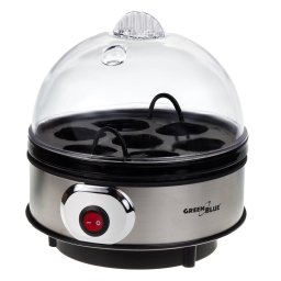Fierbatoare oua Aparat de fiert oua GB572, 7 oua, 400W, argintiu