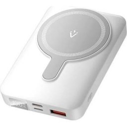 Baterie externa FHTW0, 22.5 W, 10.000 mAh, Alb