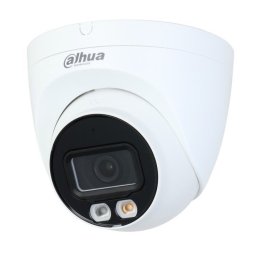 Camera IP dome 2MP, iluminare IR+LED, microfon, PoE, IP67