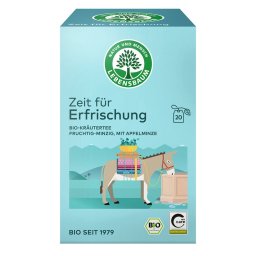 Ceai revigorant cu mix de menta, 20 plicuri bio 30g